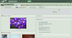 Desktop Screenshot of mcrwayperfect09.deviantart.com