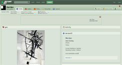 Desktop Screenshot of merdan.deviantart.com