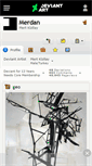 Mobile Screenshot of merdan.deviantart.com