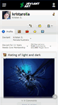 Mobile Screenshot of kristarella.deviantart.com