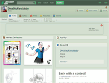 Tablet Screenshot of dinasitufanclubby.deviantart.com