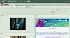 Desktop Screenshot of mairimart.deviantart.com