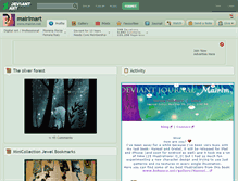 Tablet Screenshot of mairimart.deviantart.com