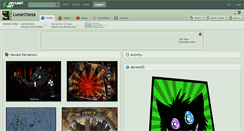 Desktop Screenshot of lunarcheza.deviantart.com