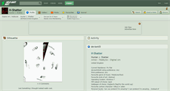 Desktop Screenshot of h-shatter.deviantart.com