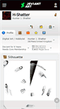 Mobile Screenshot of h-shatter.deviantart.com