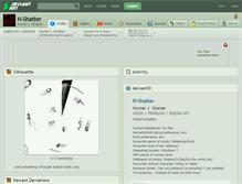 Tablet Screenshot of h-shatter.deviantart.com