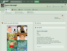 Tablet Screenshot of neuro-chip-angel.deviantart.com