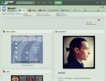 Tablet Screenshot of behelit.deviantart.com