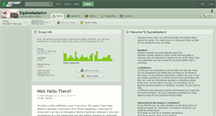 Desktop Screenshot of equinemasters.deviantart.com