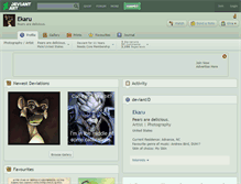 Tablet Screenshot of ekaru.deviantart.com