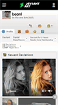 Mobile Screenshot of beoni.deviantart.com