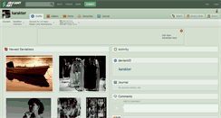 Desktop Screenshot of karakter.deviantart.com