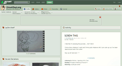 Desktop Screenshot of emoalldaylong.deviantart.com