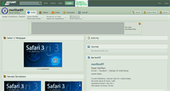 Desktop Screenshot of morillon89.deviantart.com