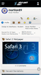 Mobile Screenshot of morillon89.deviantart.com