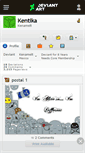 Mobile Screenshot of kentika.deviantart.com