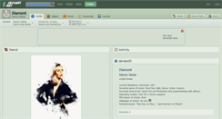 Desktop Screenshot of diamont.deviantart.com