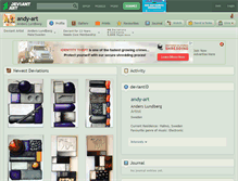 Tablet Screenshot of andy-art.deviantart.com
