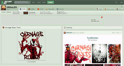Desktop Screenshot of gridalien.deviantart.com