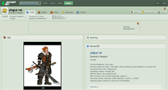 Desktop Screenshot of plague-rat.deviantart.com