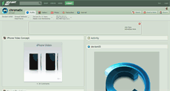 Desktop Screenshot of chromatix.deviantart.com
