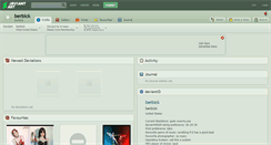Desktop Screenshot of berbick.deviantart.com