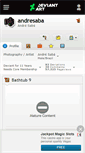 Mobile Screenshot of andresaba.deviantart.com