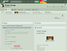 Tablet Screenshot of hinata--hyuuga.deviantart.com