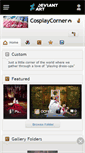 Mobile Screenshot of cosplaycorner.deviantart.com