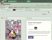 Tablet Screenshot of kuroartemis.deviantart.com