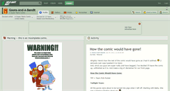 Desktop Screenshot of goons-and-a-bandit.deviantart.com