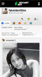 Mobile Screenshot of fakeidentities.deviantart.com