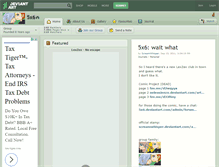 Tablet Screenshot of 5x6.deviantart.com