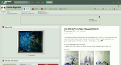 Desktop Screenshot of maria-degeratu.deviantart.com