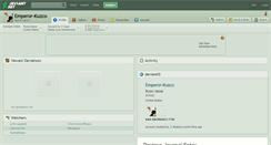 Desktop Screenshot of emperor-kuzco.deviantart.com