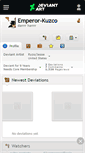Mobile Screenshot of emperor-kuzco.deviantart.com