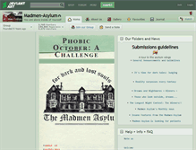 Tablet Screenshot of madmen-asylum.deviantart.com