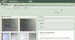 Desktop Screenshot of linkshi.deviantart.com