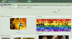 Desktop Screenshot of debby-saurus.deviantart.com