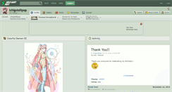 Desktop Screenshot of ichigolollipop.deviantart.com