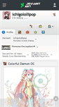 Mobile Screenshot of ichigolollipop.deviantart.com