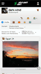 Mobile Screenshot of dark-wind.deviantart.com