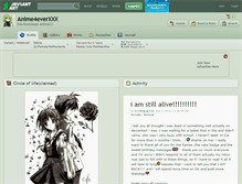 Tablet Screenshot of anime4everxxx.deviantart.com