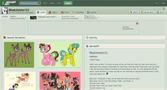 Desktop Screenshot of bluelioness123.deviantart.com