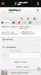Mobile Screenshot of naminao3.deviantart.com