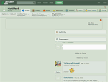 Tablet Screenshot of naminao3.deviantart.com