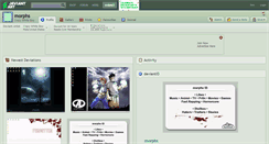 Desktop Screenshot of morphs.deviantart.com