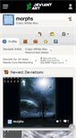 Mobile Screenshot of morphs.deviantart.com
