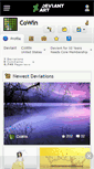 Mobile Screenshot of cowin.deviantart.com